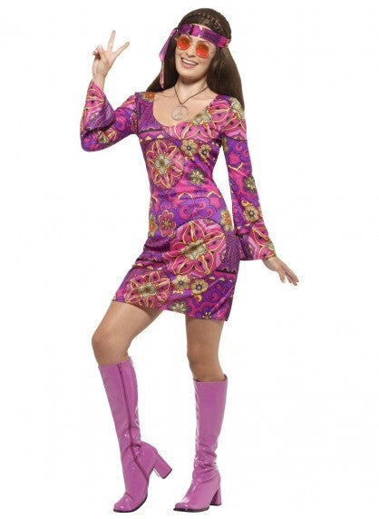 Hippie Chick Costume - Adult - L