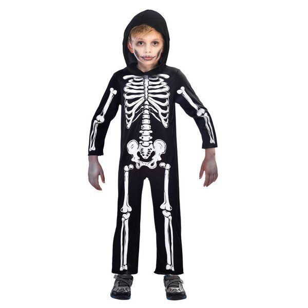 Hooded Skeleton - Child - 10-12