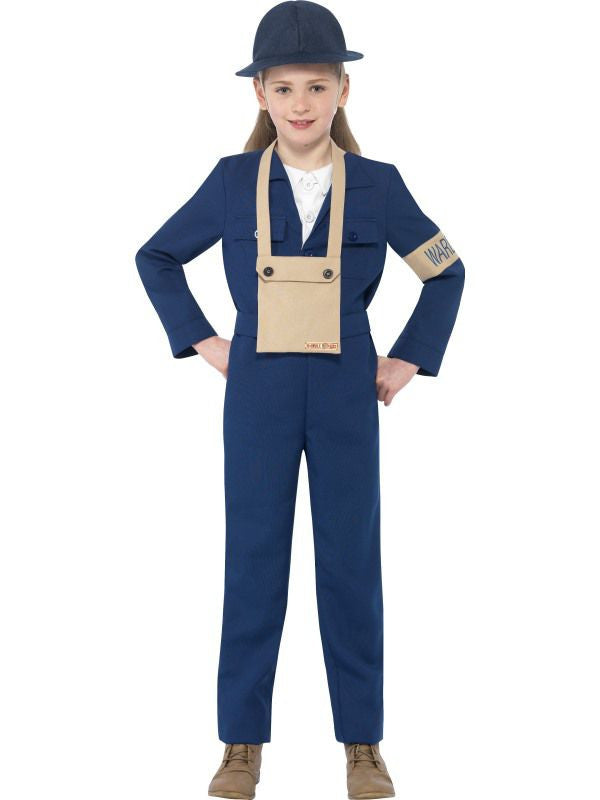Horrible Histories Air Warden Costume - Child - L