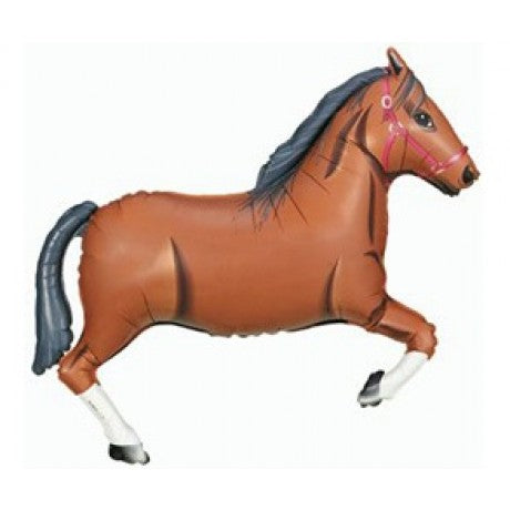 Horse Brown Supershape Foil
