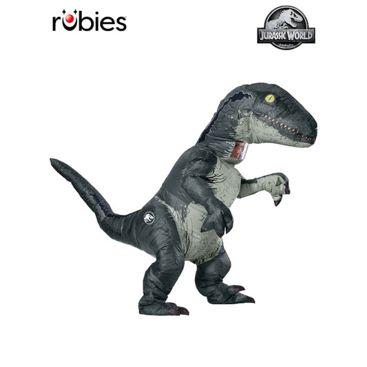 Inflatable Velociraptor Dinosaur Costume - Adult