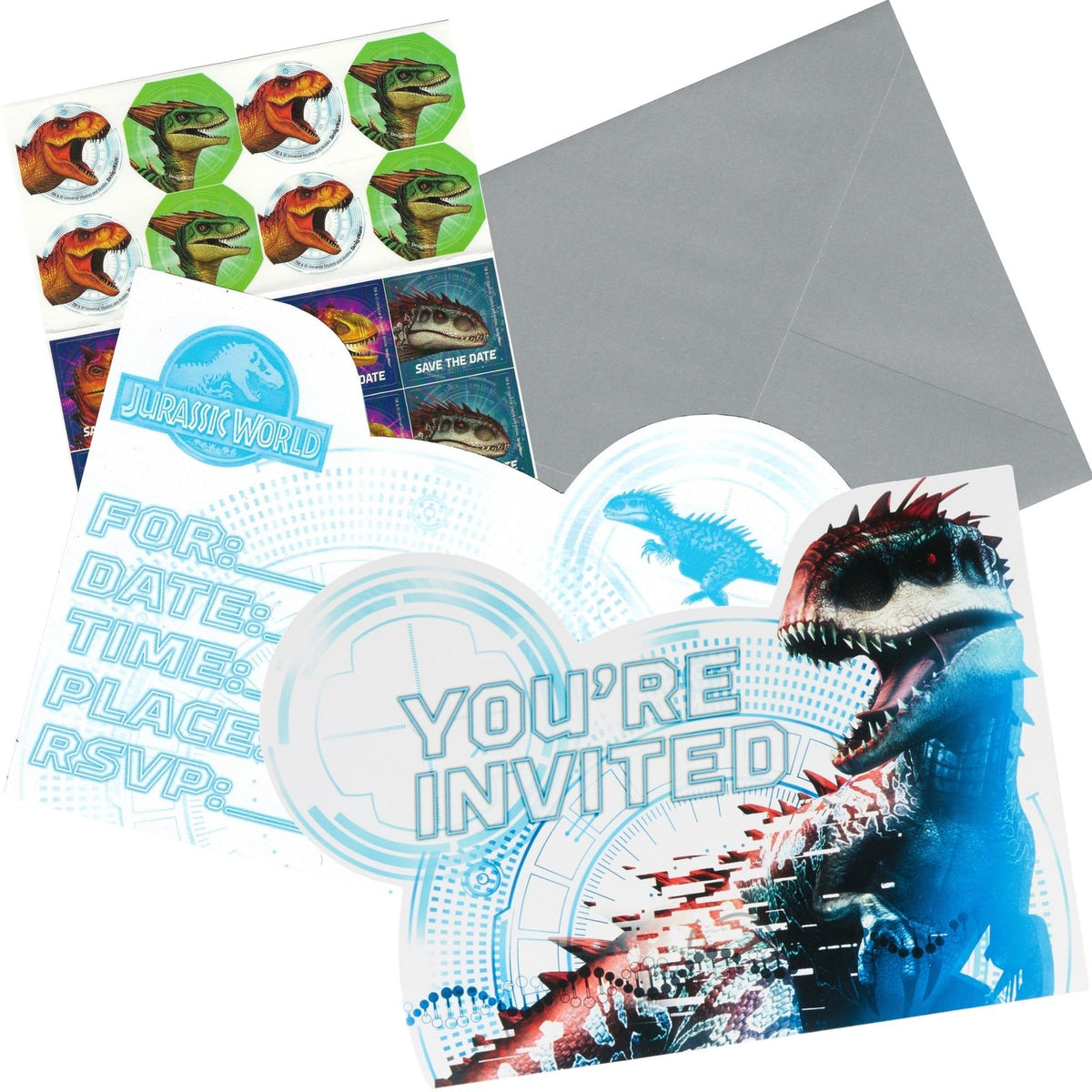 Jurassic World Invitations