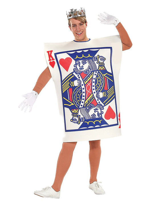 King of Hearts Card Costume - Adult - STD