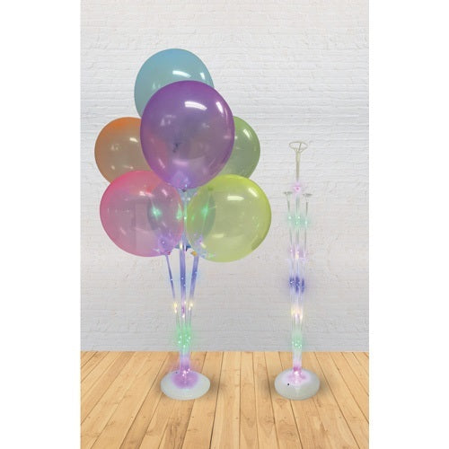 LED Coloured Balloon Stand 74cm
