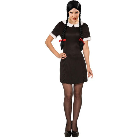 Little Miss Wednesday Costume - Adult - 10-12