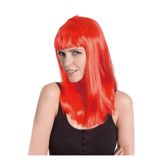 Long Red Wig
