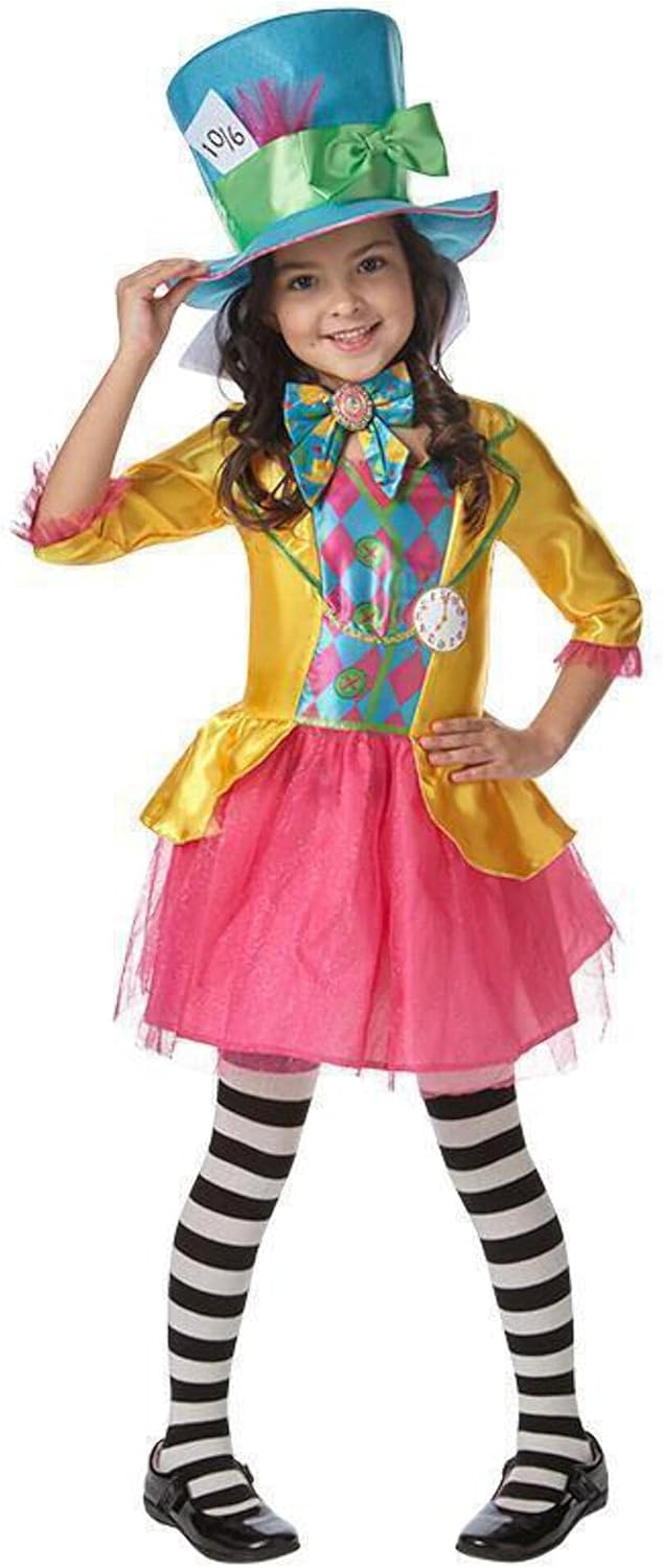 Mad Hatter Girl Deluxe Costume - Child - M