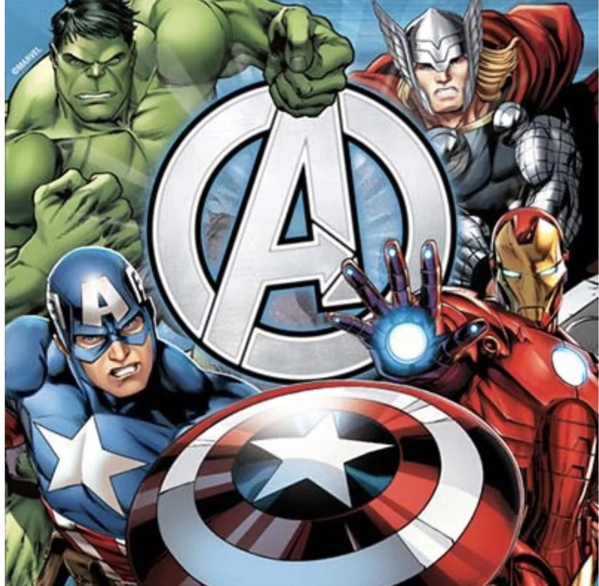 Marvel Avengers Party Napkins (Pk 20)