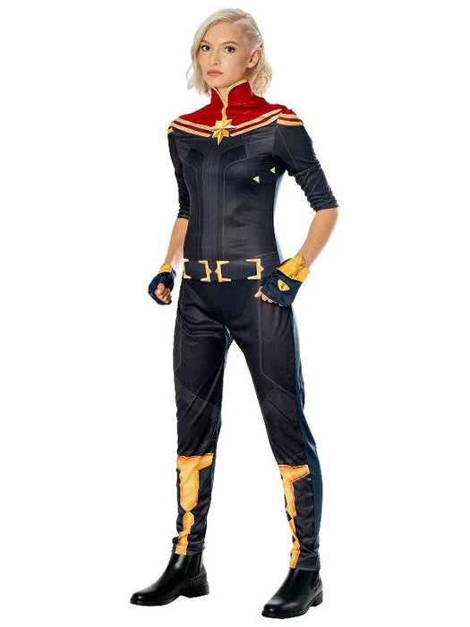 Marvel The Marvels Captain Marvel Child Costume - L