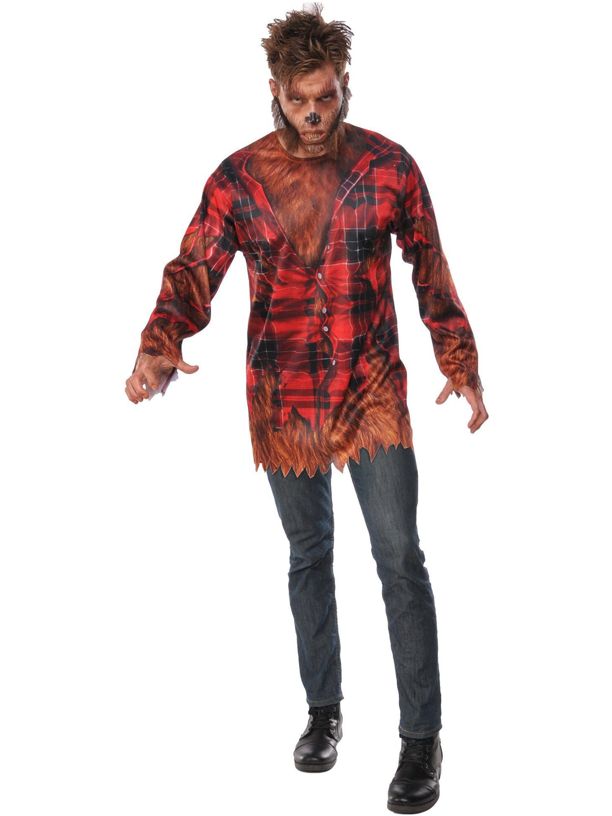 Mens Werewolf Shirt - Adult - STD