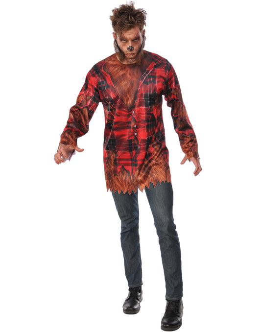Mens Werewolf Shirt - Adult - XL