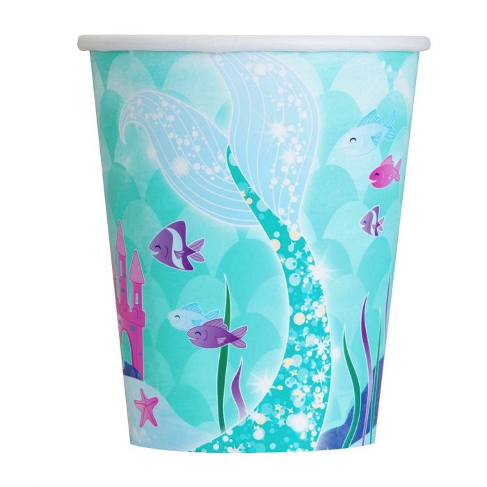 Mermaid Cups Aqua