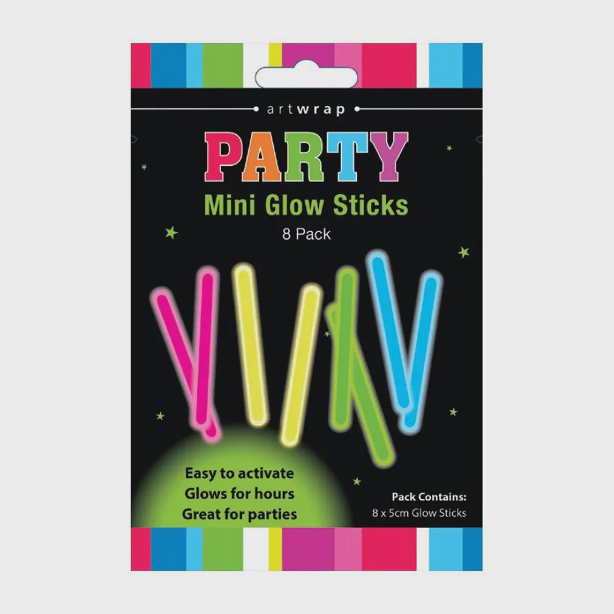 Mini Glow Sticks (Pk 8)