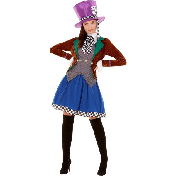 Miss Hatter Costume - Adult - L