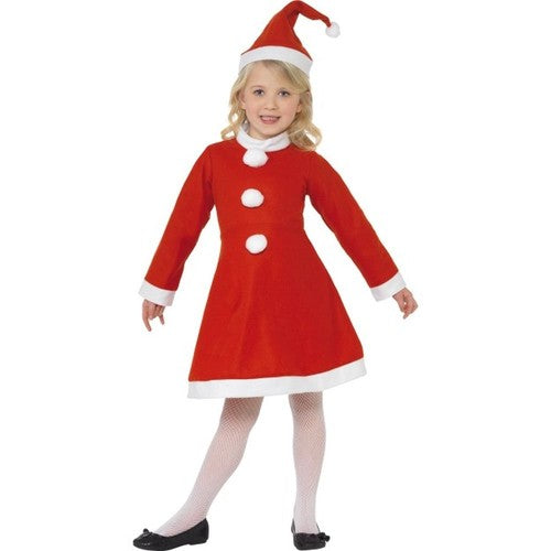 Miss Santa Girl Costume - Child - L