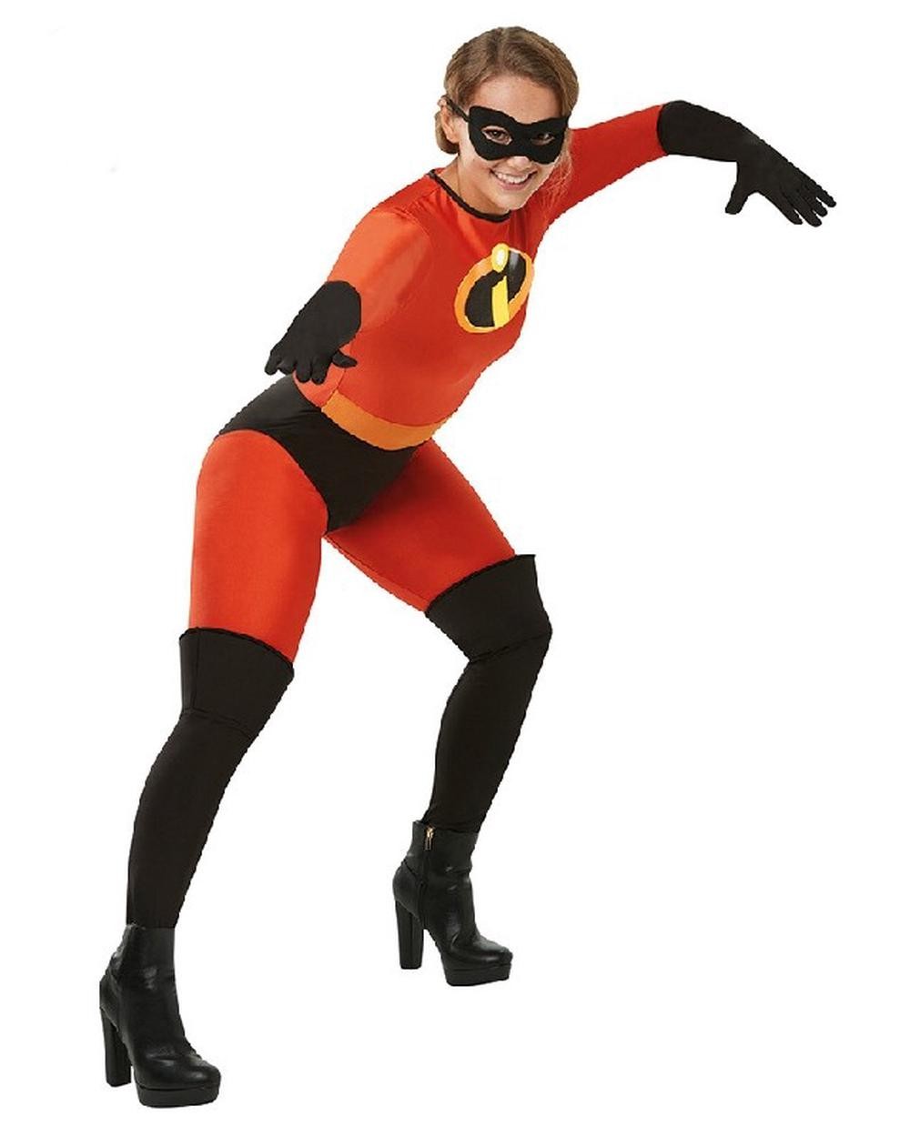 Mrs Incredible Elastigirl Costume - Adult - L