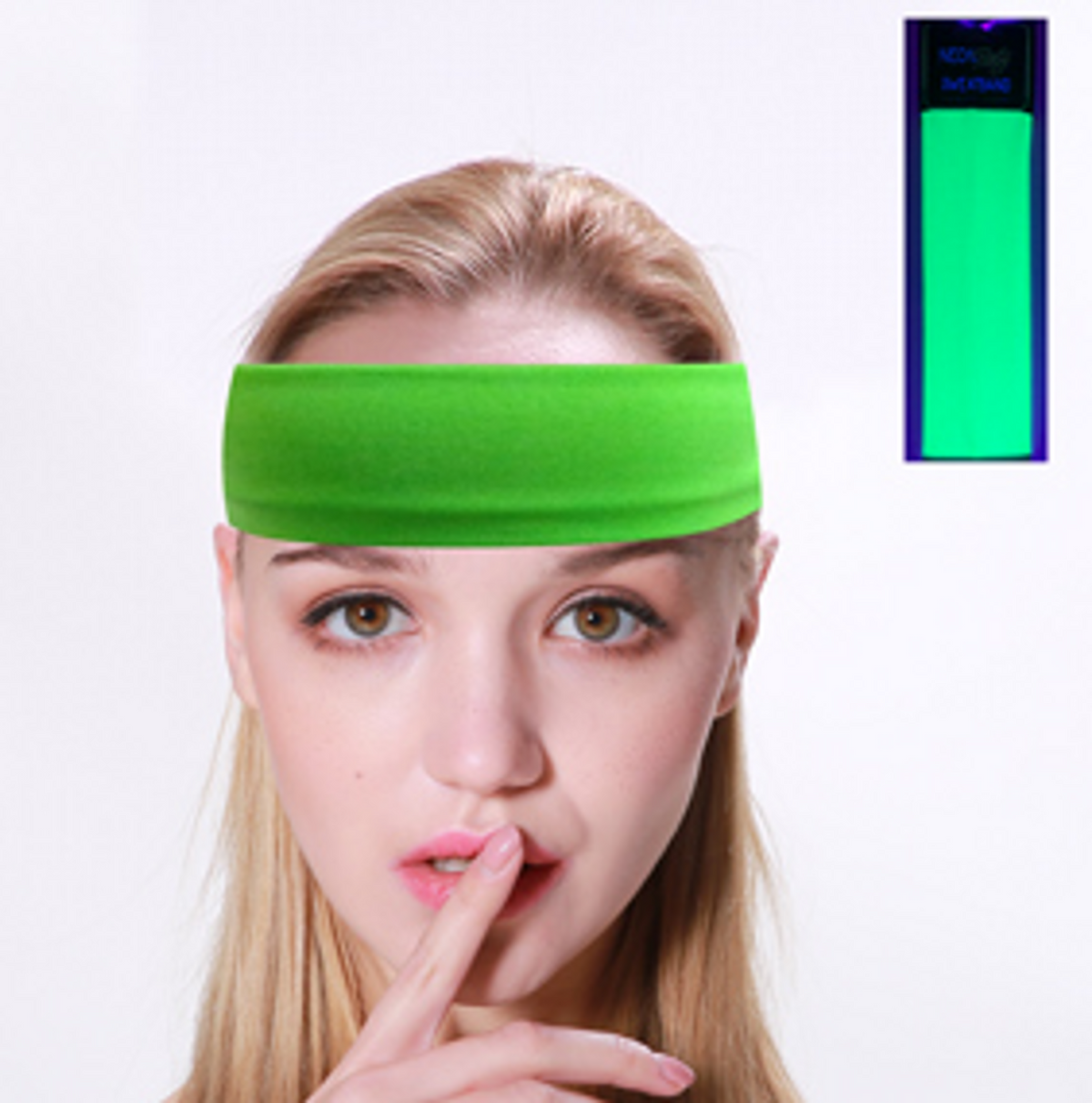 Neon Green Sweatband