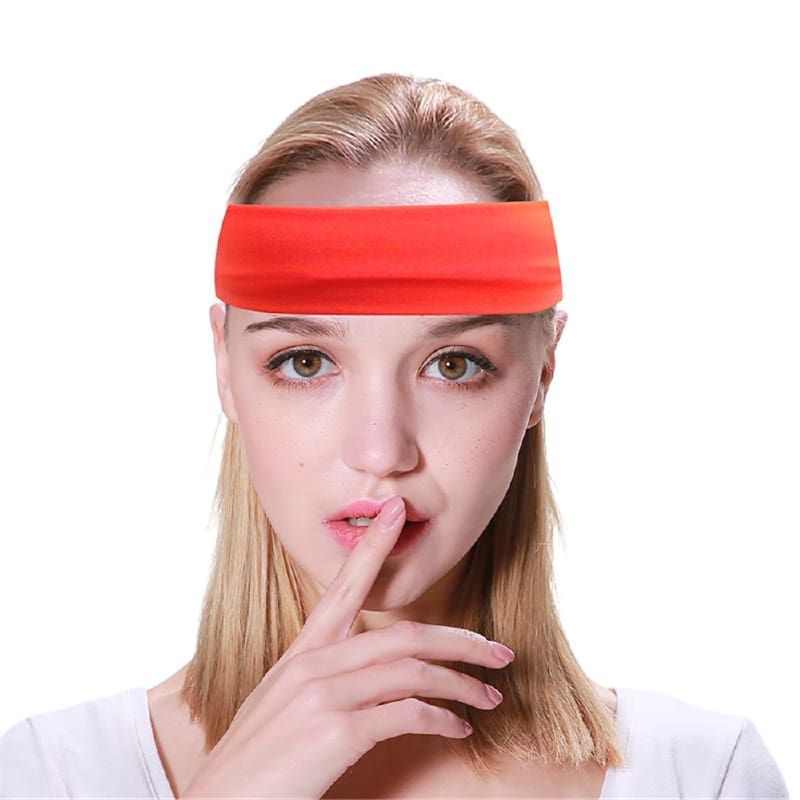 Neon Orange Sweatband