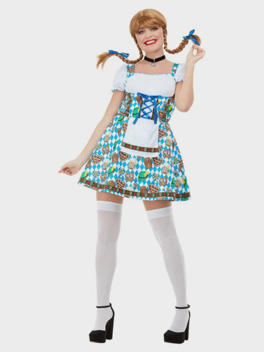 Oktoberfest Beer Maiden Costume - Adult - XS