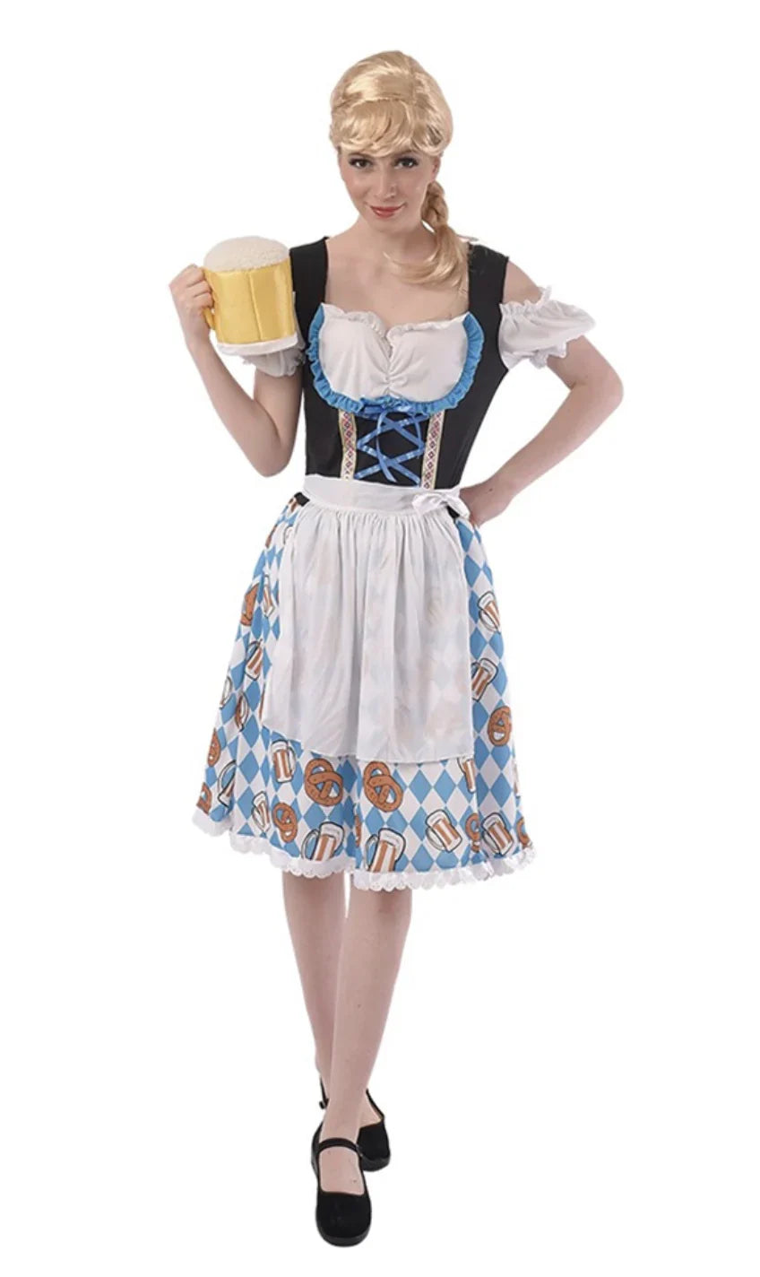 Oktoberfest Pretzel Beer Costume - Adult - M