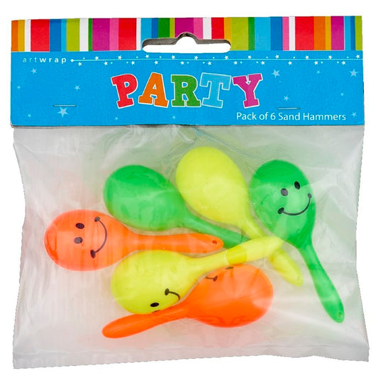 Party Favour - Sand Hammer (Pk 6)
