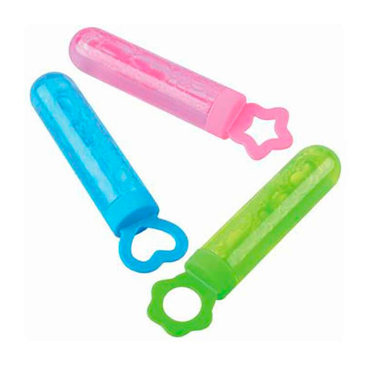 Party Favours - Bubble Wands Pastel Assorted Colours (Pk 3)