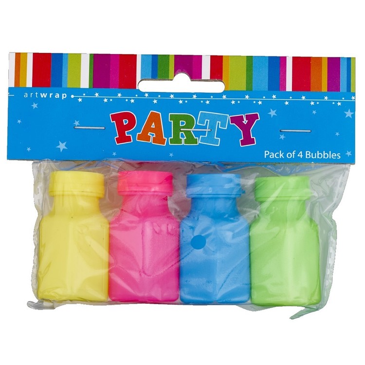 Party Favours - Bubbles (4Pk)