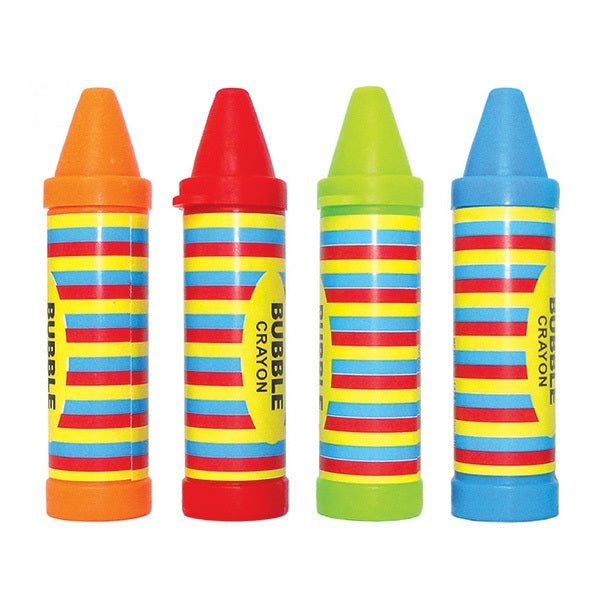 Party Favours - Crayon Bubbles (Pk 4)