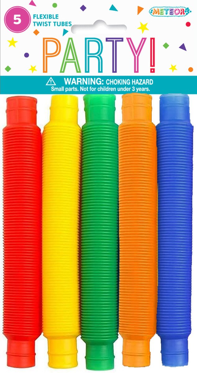 Party Favours - Flexible Twist Tubes (Pk 5)