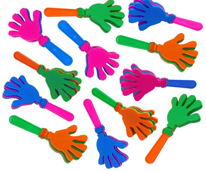Party Favours - Hand Clappers (Pk 6)