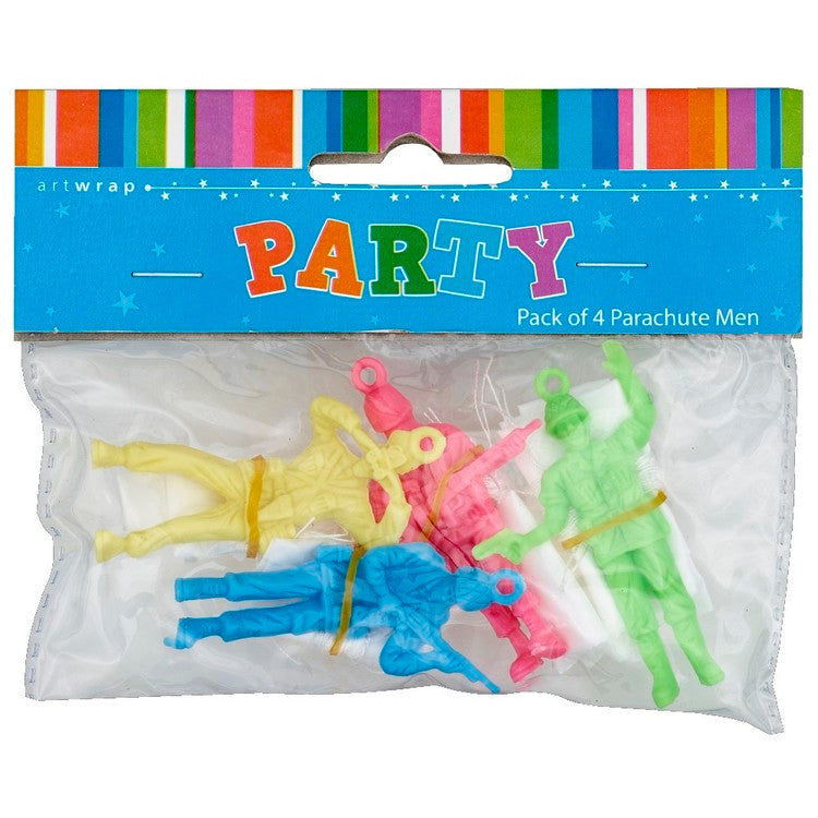 Party Favours - Parachute Man (Pk 4)