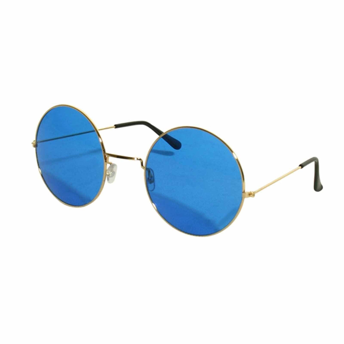 Party Glasses - Hippie Lennon Style Blue Lens