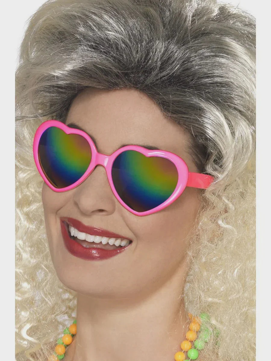 Party Glasses - Pink Hearts