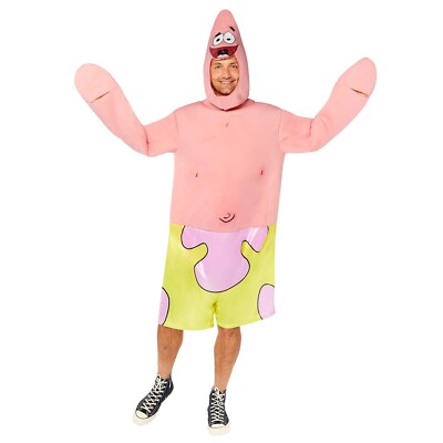 Patrick Sponge Bob Costume - Adult - L