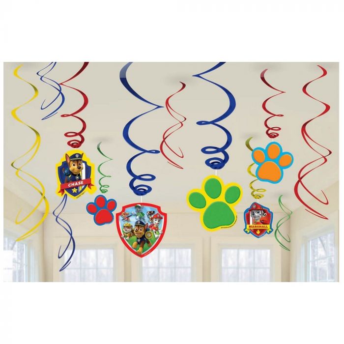 Paw Patrol Hanging Swirls