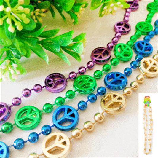 Peace Sign Necklace (Pk 2)