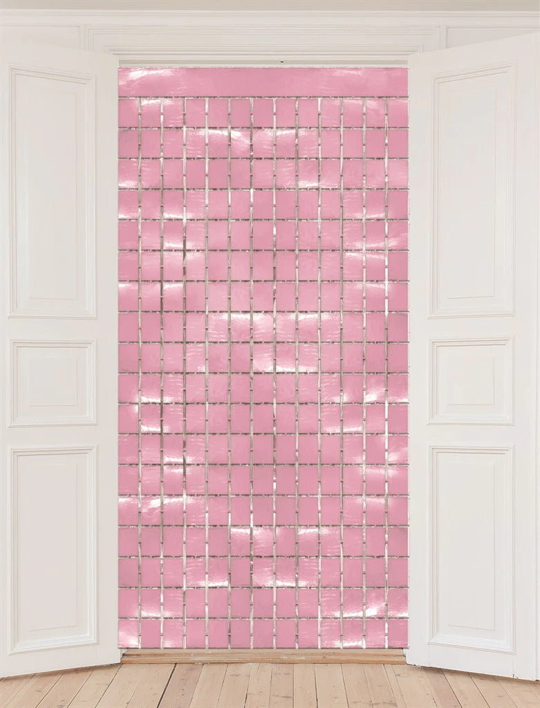 Pink Foil Backdrop 2m x 90cm
