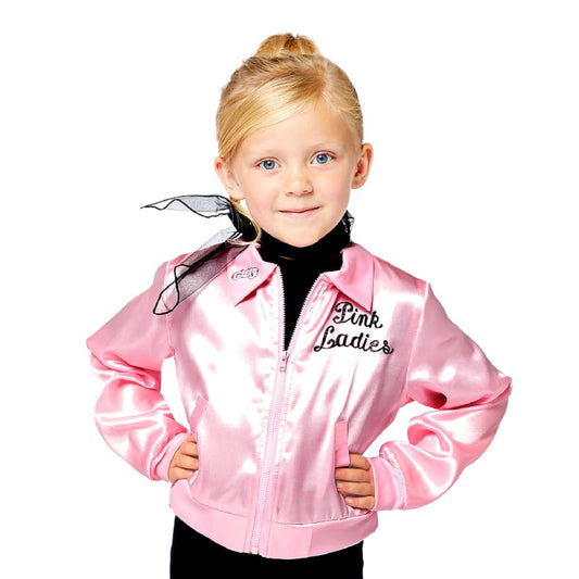 Pink Ladies Grease Jacket - Child - 6-8