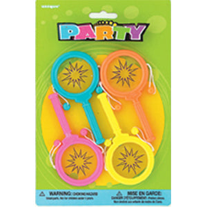 Pk 4 Neon Hand Drums