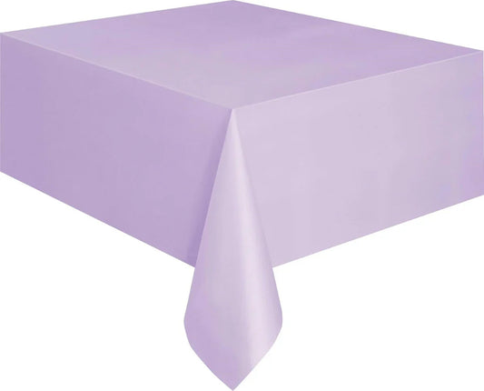 Plastic Tablecover Lavender 