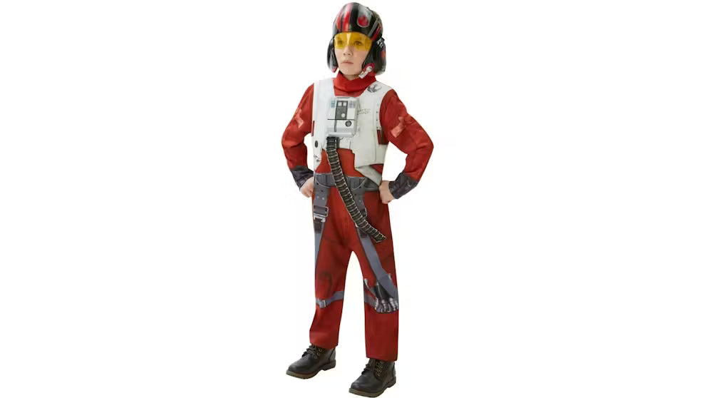 Poe X-Wing Fighter Deluxe Child Costume - 3-5