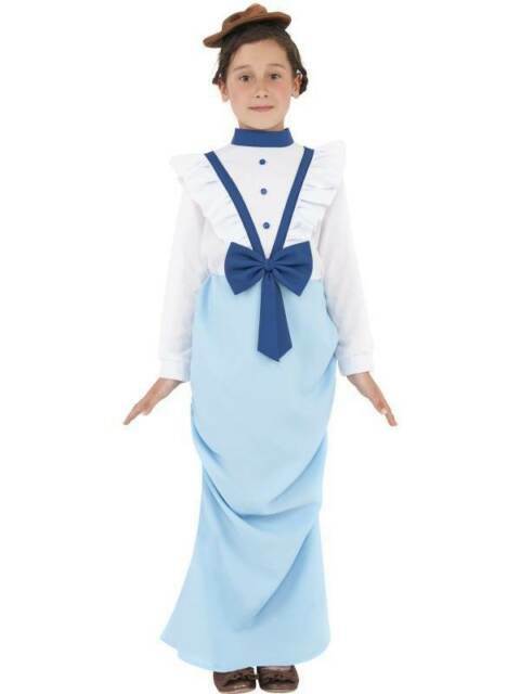 Posh Victorian Girl Costume - Child - L