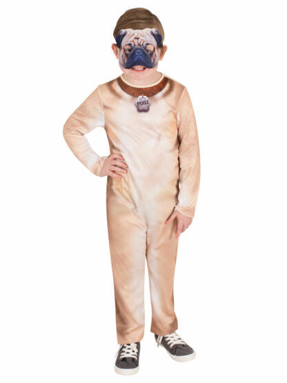 Pug Dog Costume - Child - 3-5