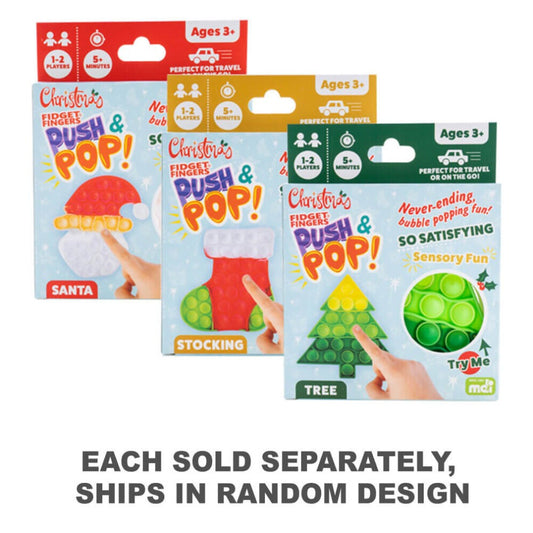 Push & Pop Fidget - Christmas
