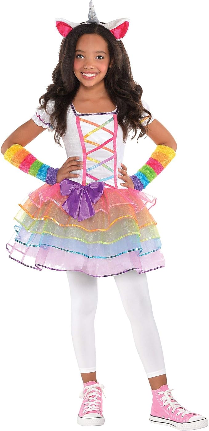 Rainbow Unicorn Costume - Child - 4-6