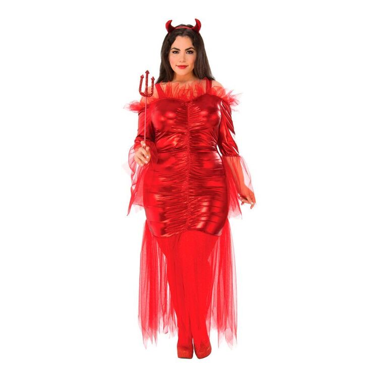 Red Devil Costume - Adult - PLUS