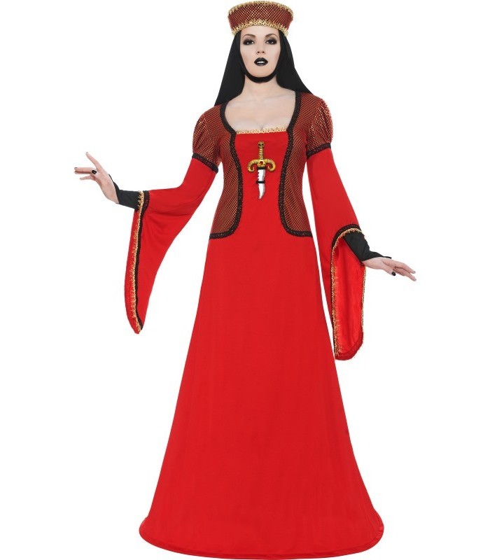 Red Lady Assassin Costume - Adult - L