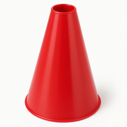 Red Plastic Megaphone