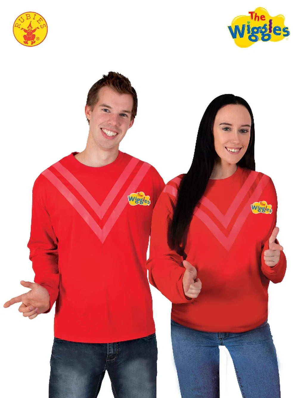 Red Wiggle Adult Costume Top - Adult - XL