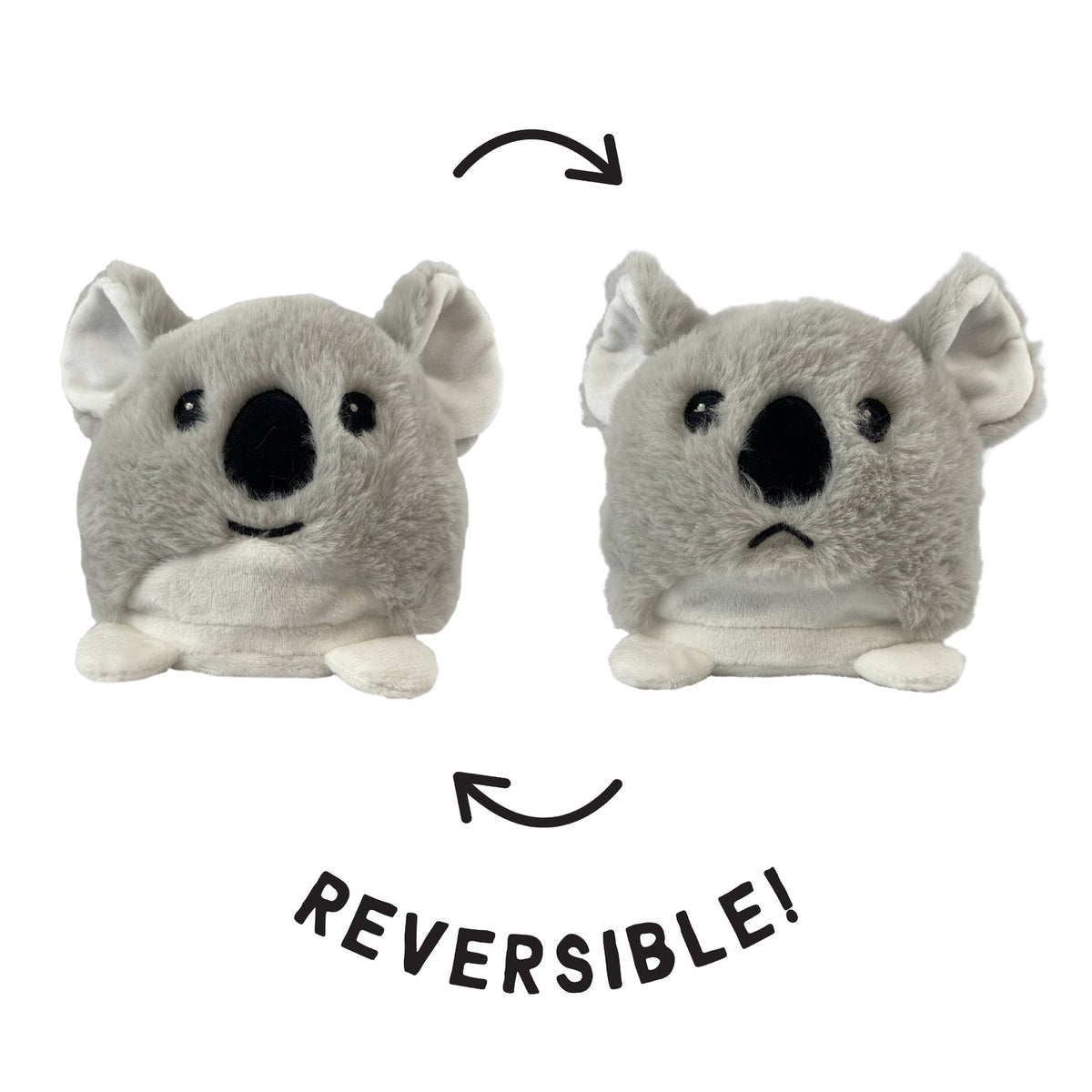 Reversible Koala Plush Toy